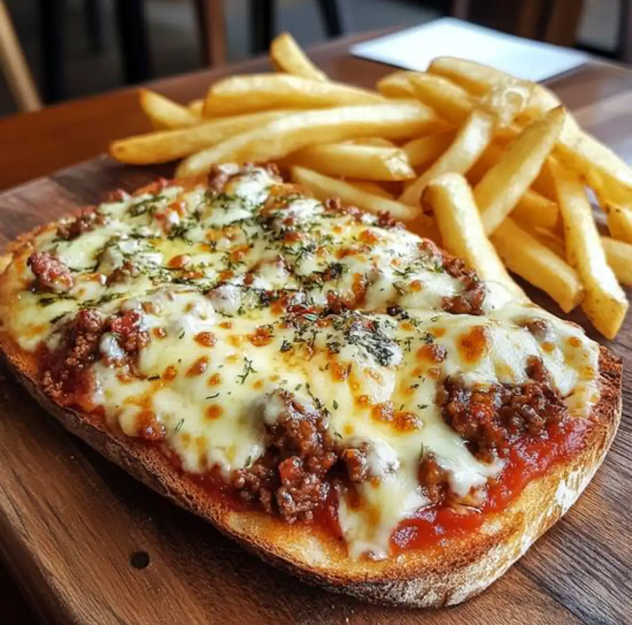 Bruschetta Bolognaise fondante