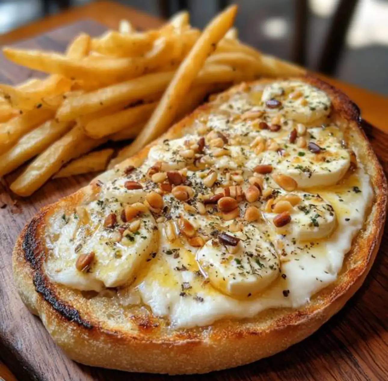 Bruschetta Chèvre & miel doux