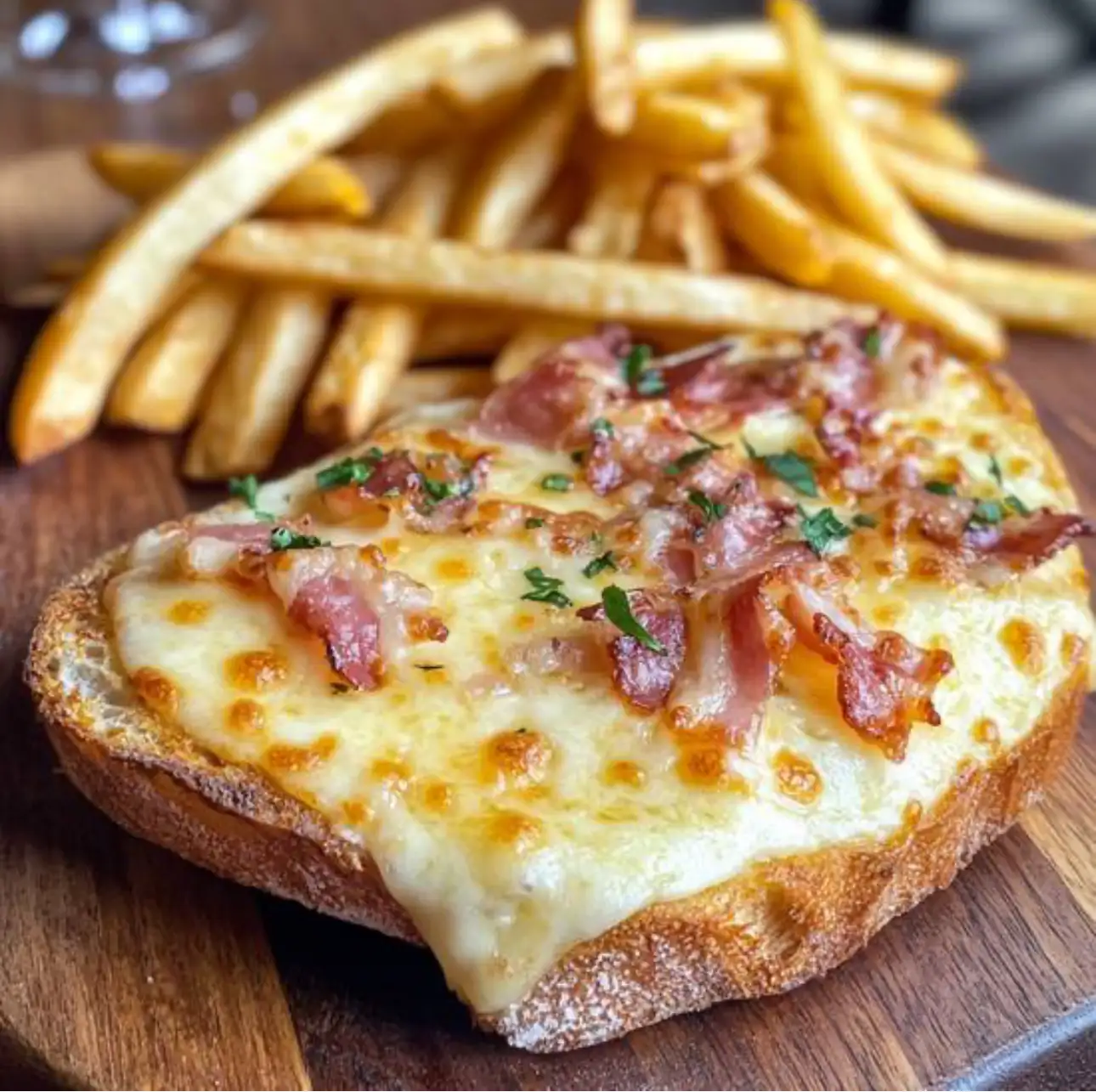 Bruschetta Raclette fondue