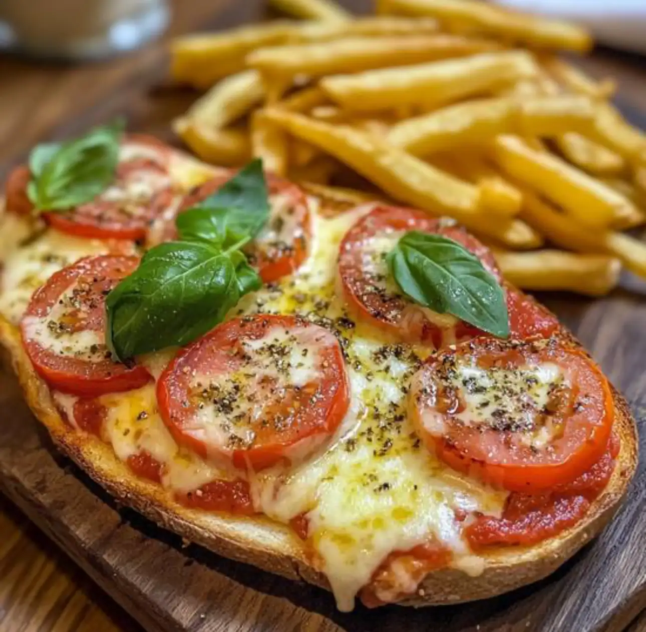 Bruschetta Tomates & Mozza Fondante