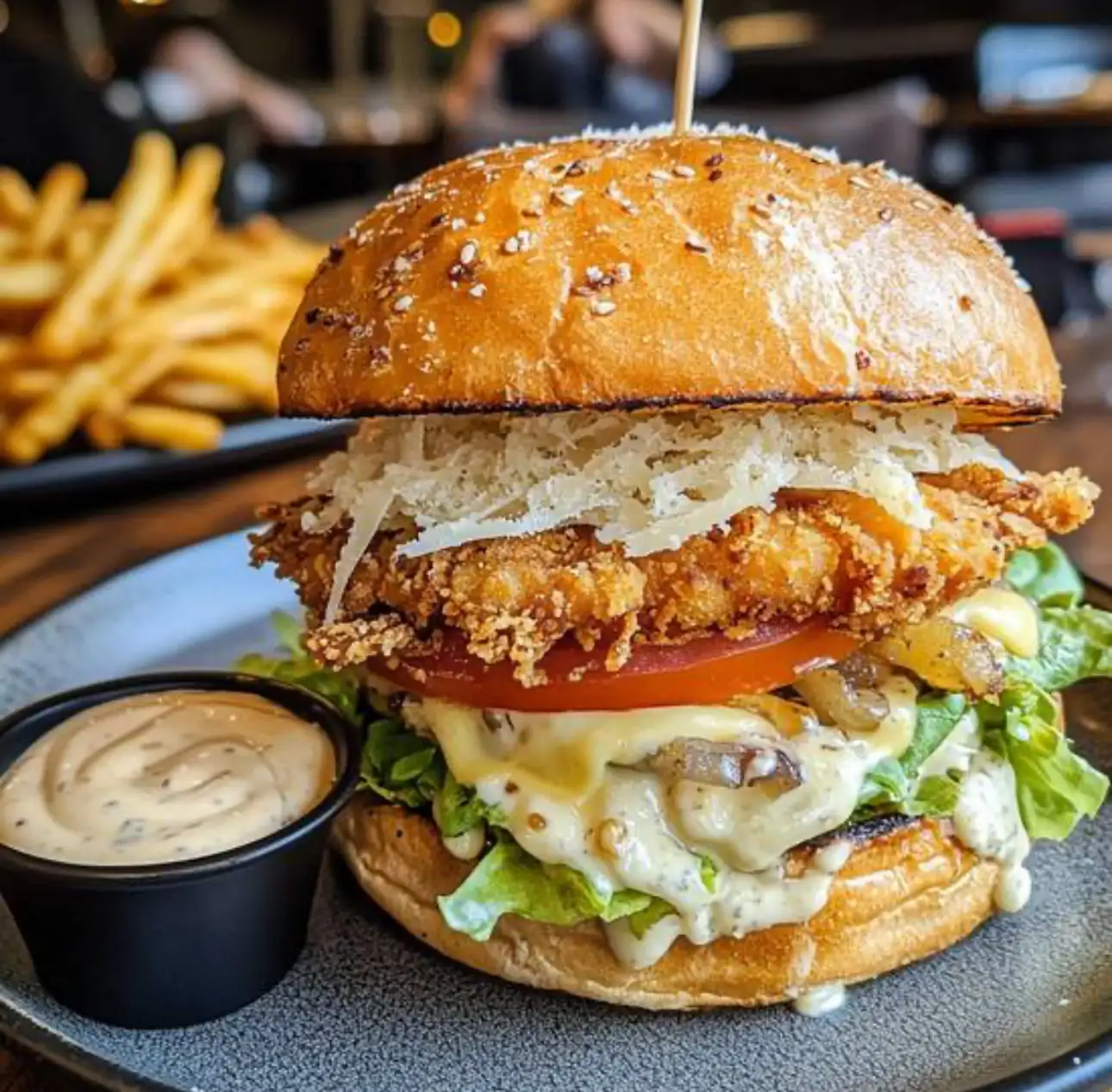 Burger Chicken Caesar