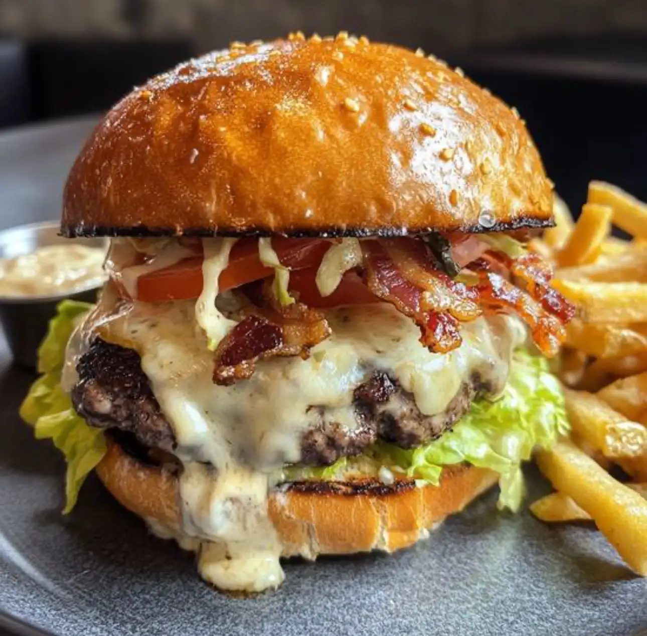 Burger Tartiflette & lardons