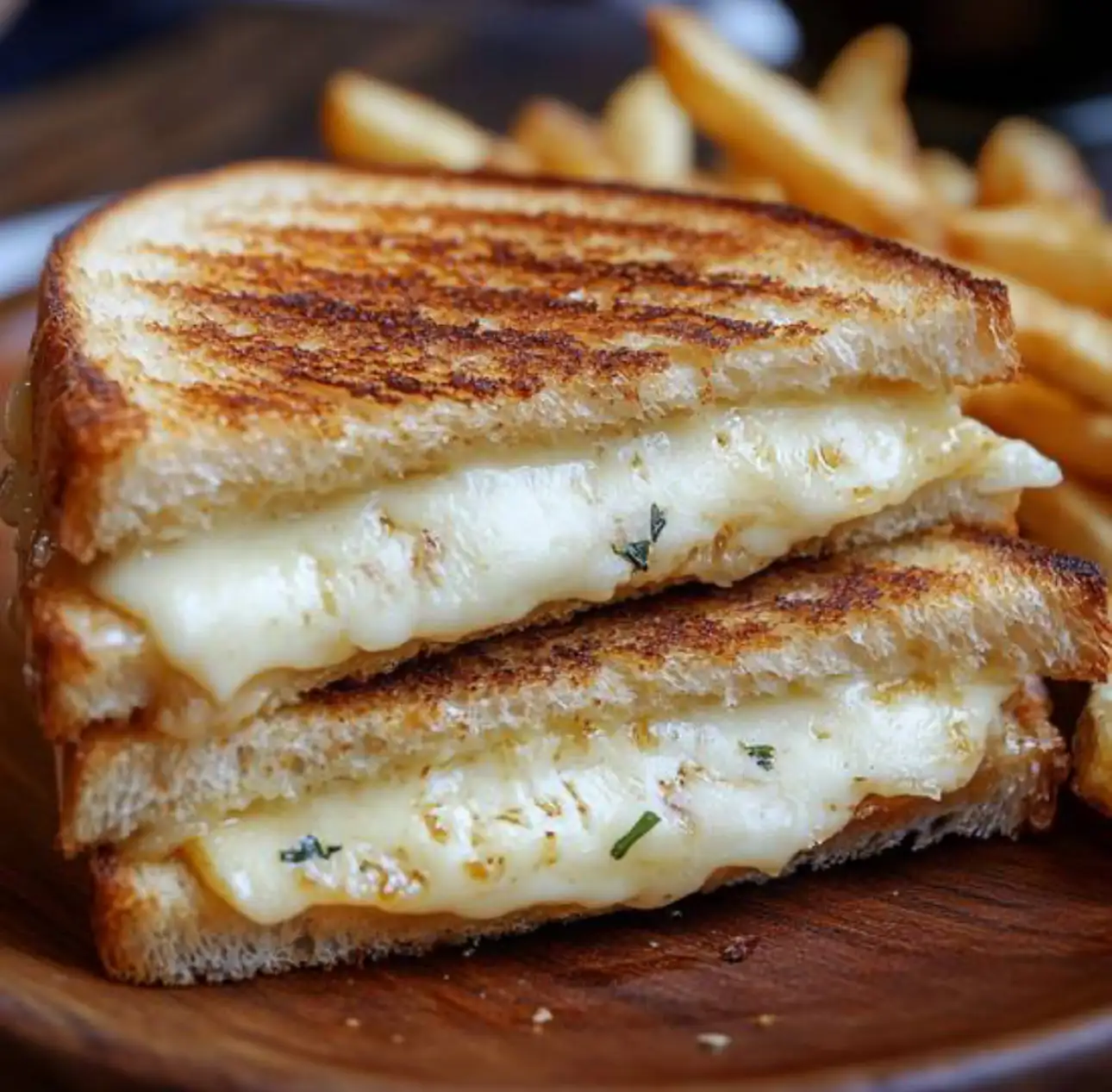 Croque chèvre & douceur toastée
