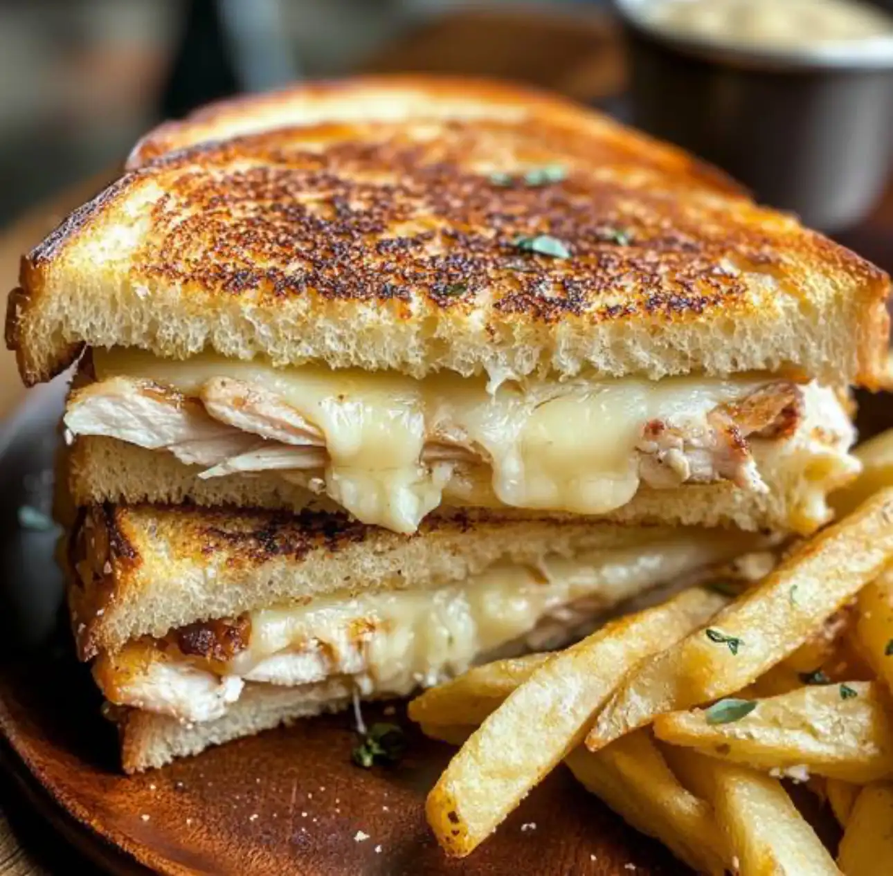 Croque Poulet grillé & moelleux